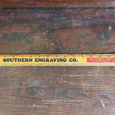 Southern Engraving Co. Pica Ruler