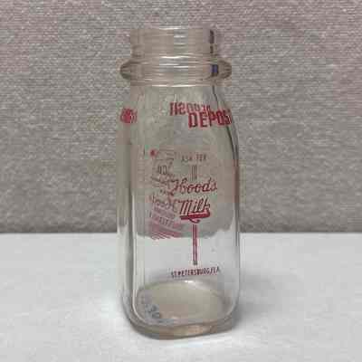 Hood's Milk Bottle