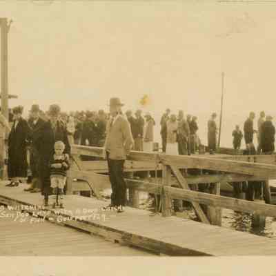 Crowd Watching Pier