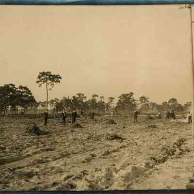 Trolley Tracks and Land Clearing