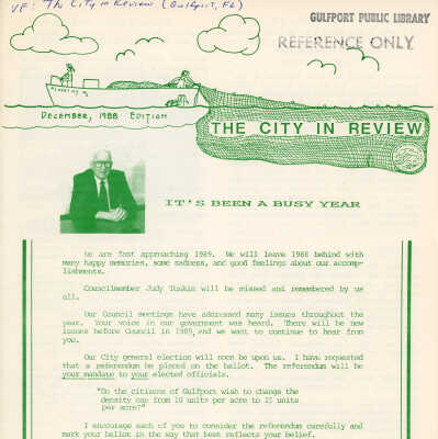 The City in Review, December 1988