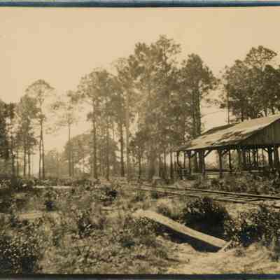 Trolley Tracks and Dance Pavilion