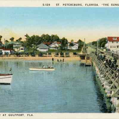 Fishing Pier at Gulfport, Fla.