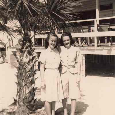 Gulfport Beach, Kitty and Joan