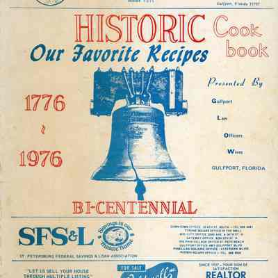 Historic cook book : our favorite recipes