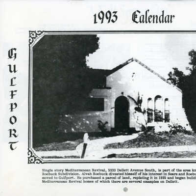 1993 Calendar