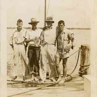 Bruce Ellis, Nathan White, Jim McManus, and John Thompson