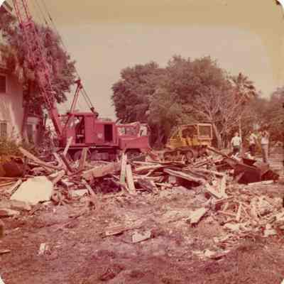 Boca Ciega Inn Demolition