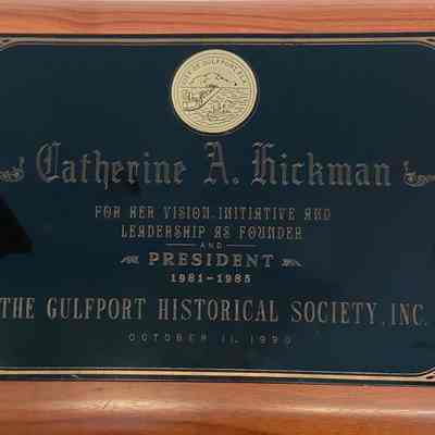 Catherine A. Hickman Plaque