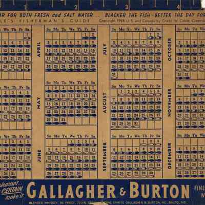 Fishing Calendar