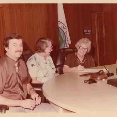 Bruce Haddock, Catherine Hickman, and Ruby Walker