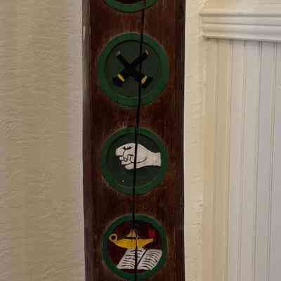Left: Badges