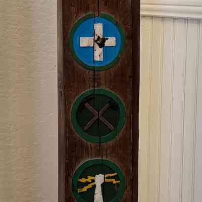 Right: Badges