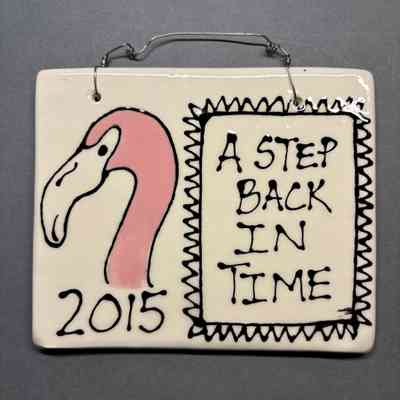 Pink Flamingo Sign
