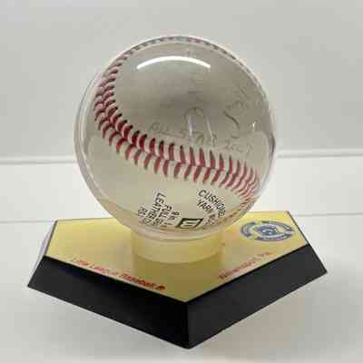 Baseball Holder with Baseball