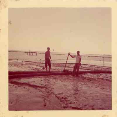 Gulfport Beach, dredging