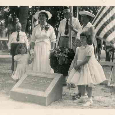 Archie Tabor Memorial Dedication