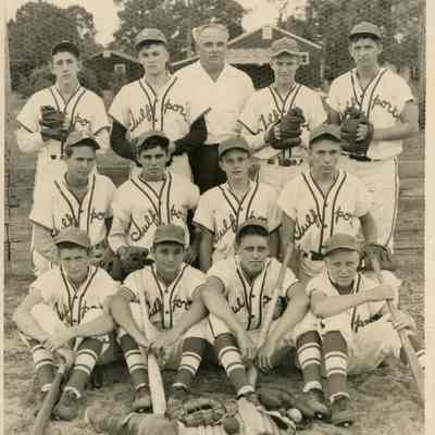 First Baseball Team