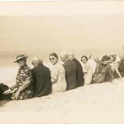 Beachgoers