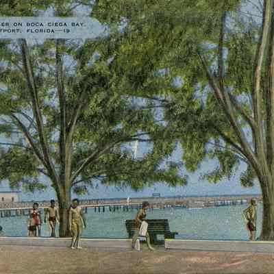 Municipal Pier on Boca Ciega Bay