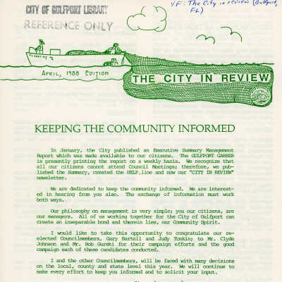 The City in Review, April 1988