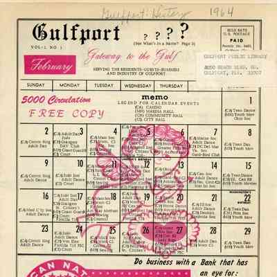Newsletter, February 1964