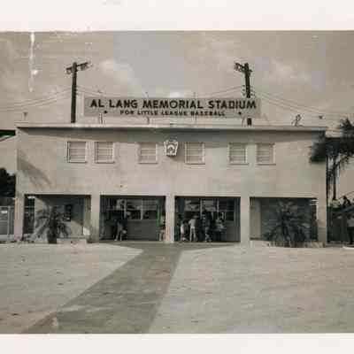 Al Lang Memorial Stadium for Little League Baseball