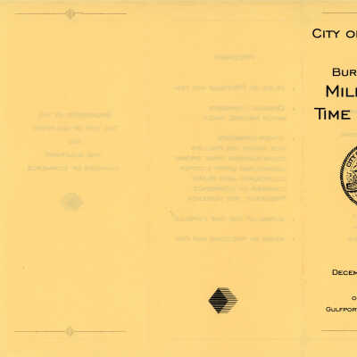 Millennium Time Capsule Program