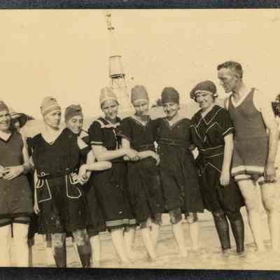 Beachgoers
