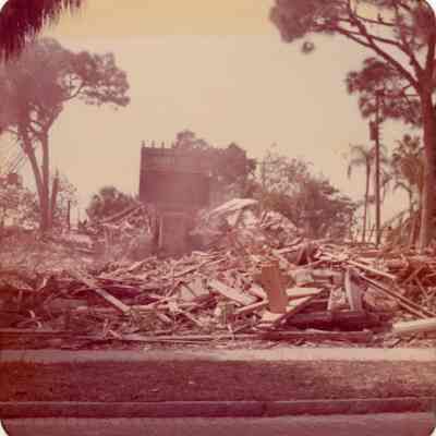 Boca Ciega Inn Demolition