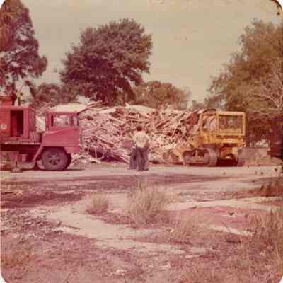 Boca Ciega Inn Demolition