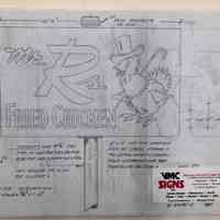 W.E. "Earl" Killian Sign Sketch Set