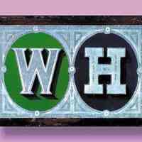 George C. Brooke Gilded Glass Panel Set