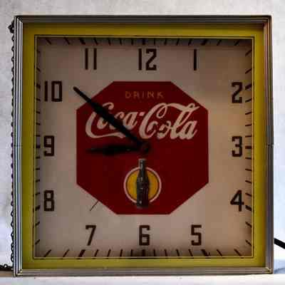 Coca Cola Neon Clock