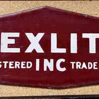Texlite Porcelain Enamel Sign Tag