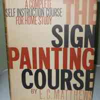          The Sign Painting Course by E.C. Matthews picture number 1
   