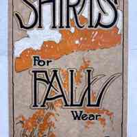 Pfister Art Service Hand-Lettered Showcard Sample