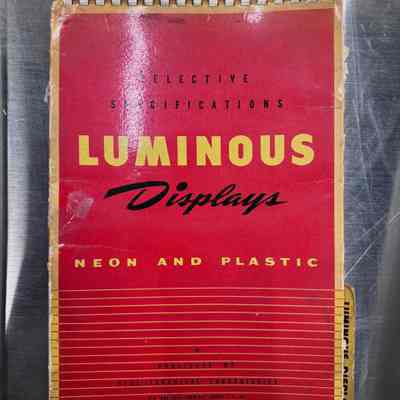 Hyde Laboratories Selective Specifications: Luminous Display Catalogue