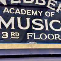          Webber Academy of Music Gold Leaf Sign picture number 2
   