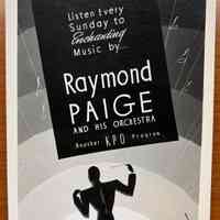          Raymond Paige Show Card Photograph picture number 1
   