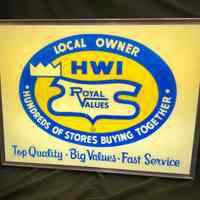          Royal Values Illuminated Plastic Sign picture number 3
   