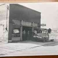 Greer Neon Co. Truck and Building Photograph