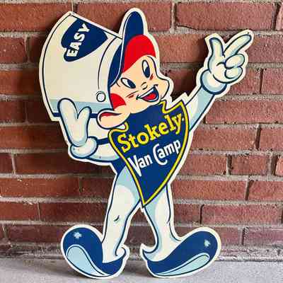 Stokely-VanCamp diecut sign