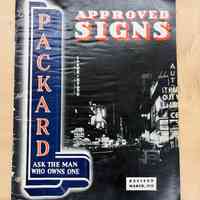 Walker & Co. Packard Approved Signs Catalogue