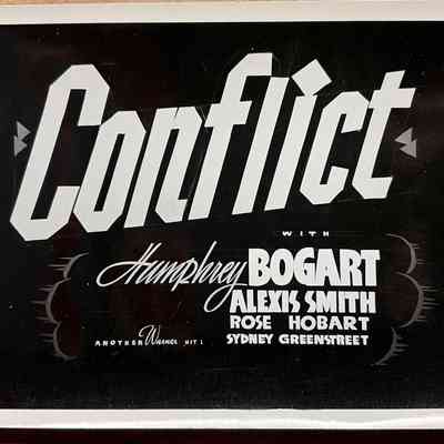 Sentimental Journey Show Card Photograph