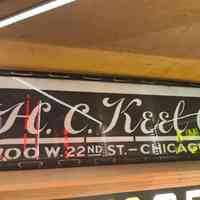          H.C. Keel Stencil Sign picture number 1
   
