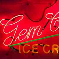          Gem City Ice Cream Neon Sign picture number 2
   