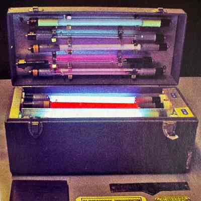 Neon Tube Color Salesman Sample Set