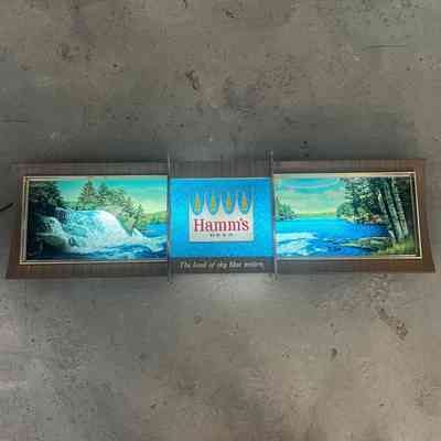 Hamm's Beer Panoramic NOS Sign