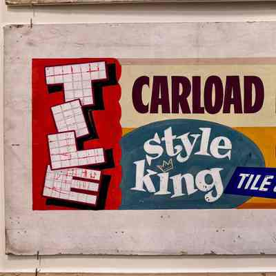 Beverly Sign Co. Sketch - Style King Carpeting